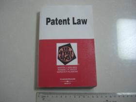 A18 英文原版《patent law》专利权法