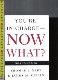 |16开本精装本| 原版英语书 You're in Charge ---Now What? / Thomas J. Neff【店里有许多英文书欢迎选购】