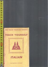 |国外双语学习书Bilingual learning| Teach youself Italian / 通过英语学习意大利语（好像书内标注意大利语重音，开音和闭音，请看图）