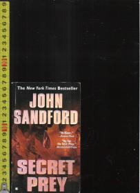 【优惠特价】 |外文旧书| 原版英语小说 Secret Prey / John Sandford【店里有许多英文原版书欢迎选购】