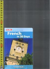 |国外双语学习书Bilingual learning| Berlitz French in 30 Days / 通过英语学习法语 <附加光盘一枚>