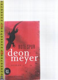 原版德语小说 Rote Spur / Deon Meyer【店里有许多德文原版小说欢迎选购】