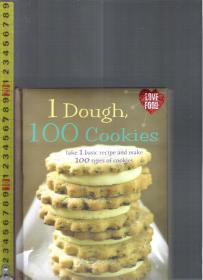 原版英语厨艺书 1 Dough,100 Cookies / Linda Doeser <烹饪，菜谱，料理>【店里有许多英文原版书欢迎选购】