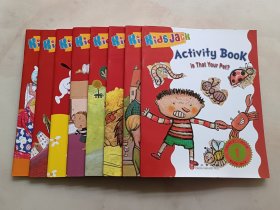 KIDS JACK ACTIVITY BOOK LEVEL2 1-8册合售（杰克.凯迪儿童英语）