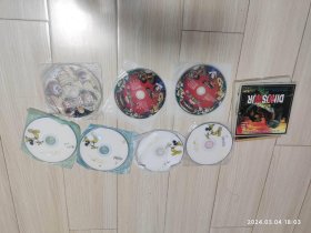 DVD碟片6部14盘合售 儿童卡通动画片 如图