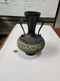 日本仿古青铜花瓶DF2-025