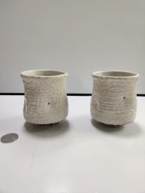 东原窑羽柴良一夫妻对杯DF2-116