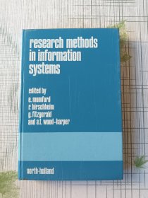 RESEARCH METHODS IN INFORMATION SYSTEMS