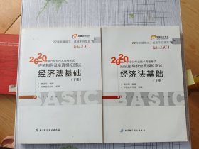 东奥初级会计2020 轻松过关1 2020年应试指导及全真模拟测试经济法基础 (上下册)轻一