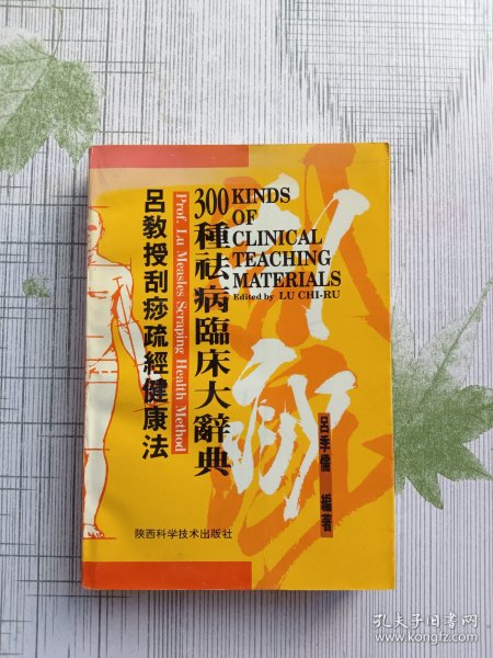 吕教授刮痧疏经健康法——300种祛病临床大辞典