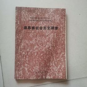 德昂族社会历史调查