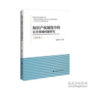 全新现货 知识产权制度中的公共领域问题研究（第2卷）9787576408133 冯晓青中国政法大学出版社有限责任公司