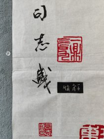 B40982号篆刻 司志剩印存 136×34cm 作者：司志盛，字文贤，室名六口斋主，男，汉族，1946年11月生于山东淄博，山东省书法家协会会员，师从李昕。治印取法秦汉,对古玺、瓦当、古钱币多有涉猎,印作平实稳健。作品入选炎黄子孙与各国友好书画篆刻展获三等奖。