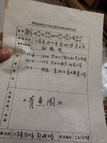 书画作品登记表 江苏徐州画家郭宁兆