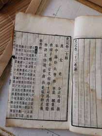 史记 卷二十三至卷二十六（线装一册  光绪同文书局据乾隆四年校刊本石印）