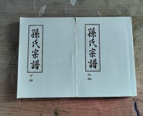 孙氏宗谱【 上下卷】