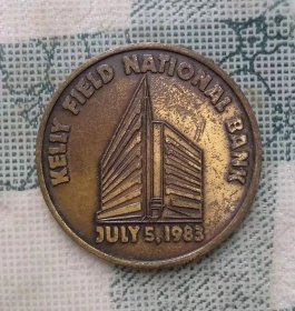 1983年直径4厘米的新加坡李成义李氏基金会纪念章