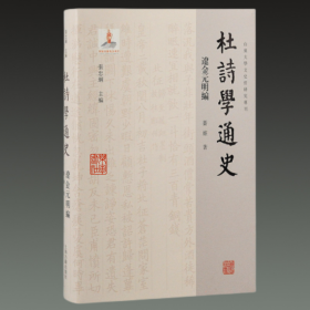 杜诗学通史 辽金元明编（山东大学文史哲研究专刊 32开精装 全一册）