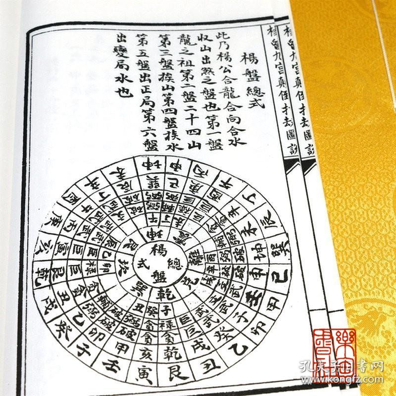 杨曾九宫颠倒打劫图说（增补四库青乌辑要第31种 16开线装 全一册）