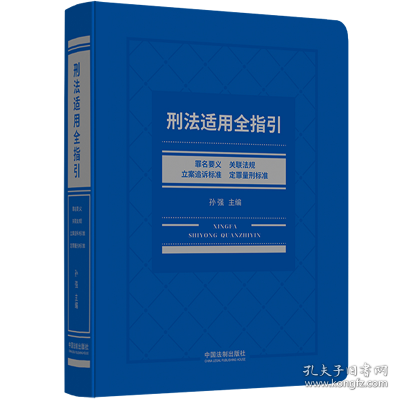 刑法适用全指引：罪名要义、关联法规、立案追诉标准、定罪量刑标准