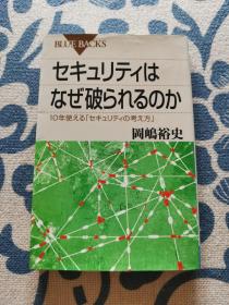 セキュリテイはなぜ破られるのか　10年使える「セキュリティの 考え方」《为什么安全性会被打破-可以使用10年的安全性的想法》日文原版 正版现货 内页无字迹无划线 见实物图