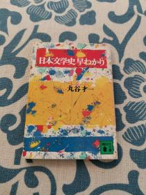 日本文学史早わかり《日本文学史简史》丸谷才一（日本文学史早知道）日文原版 正版现货 内页无字迹无划线 见实物图