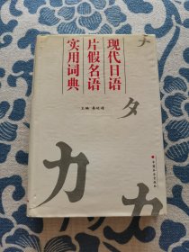 现代日语片假名语实用词典 精装正版现货 内页无字迹无划线 见实物图