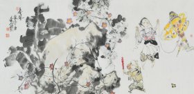 张金武，字武子。生于1944年。毕业于哈尔滨文艺学院，后就学于中央美术学院国画系姚有多教授工作室。现为省政府文史研究馆馆员、省美协老艺委会副会长，省传统文化协会副会长，国家一级美术师、中国美术家协会会员。