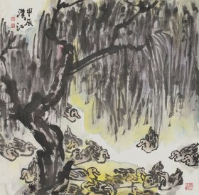 冯汉江，1954年生，湖北汉川人。毕业于湖北美术学院，深造于中央美术学院高研班，刘曦林中国画理论与实践访问学者。长江大学、湖州师范学院教授，研究生导师。中国美术家协会会员，浙江省美术家协会第六、七届理事，湖州市美术家协会第四、五届主席，湖州市吳昌硕研究会会长。浙江省中国画研究院研究员，湖北省国画院专业画家，杭州西子画院副院长