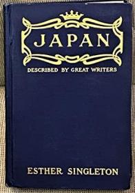 稀缺，Japan as Seen and Described by Famous Writers，1904年出版