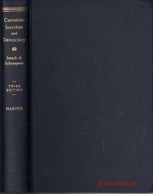 稀缺，《资本主义、社会主义和民主》， 1950年出版