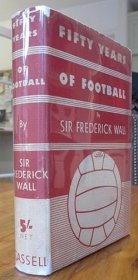 稀缺， 沃尔作品《1895年—1934年，五十年的足球 》， 约1935年出版
