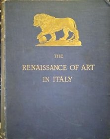 1983年出版，意大利文艺复兴时期的艺术 ，精装