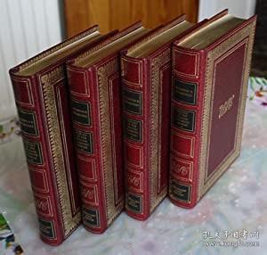 稀缺，百年纪念版。温斯顿·S·丘吉尔爵士作品（４卷）。 约1974年出版