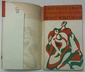 稀缺，惠特曼诗集《草叶集》。 约1968年出版