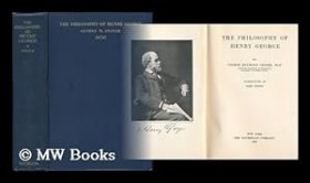 稀缺，《亨利·乔治的哲学》  约1933年出版