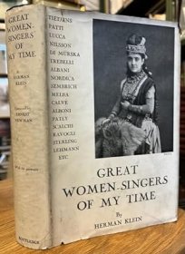 稀缺，《赫尔曼·克莱因的 伟大女歌手》黑白插图，1931年出版