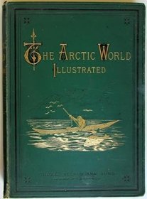 稀缺，《北极世界的植物，动物和自然现象》雕刻插图，约1876年出版。