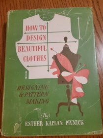 稀缺， 《如何设计漂亮的衣服：设计和图案制作》大量插图，1949年出版，