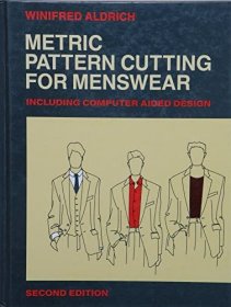 稀缺， 《男装的公制切割，男女通用衣服和计算辅助设计》 约1992年出版