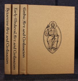 稀缺，《早期中世纪艺术与文明，哥特艺术与文明 拜占庭艺术与文明》（3卷），  约2004年出版