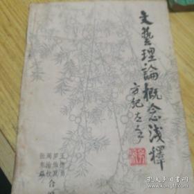 文藝?yán)碚摳拍顪\釋