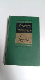 SCRIBNER HANDBOOK OF ENGLISH 1948年原版精装  斯克里布 英语手册