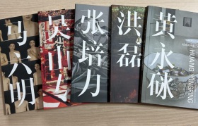 张培力、洪磊、马六明、吴山专、黄永砅(5册全)画册、图录、作品集