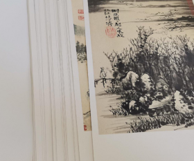 石涛册页精品(80幅作品)画册、图录、作品集