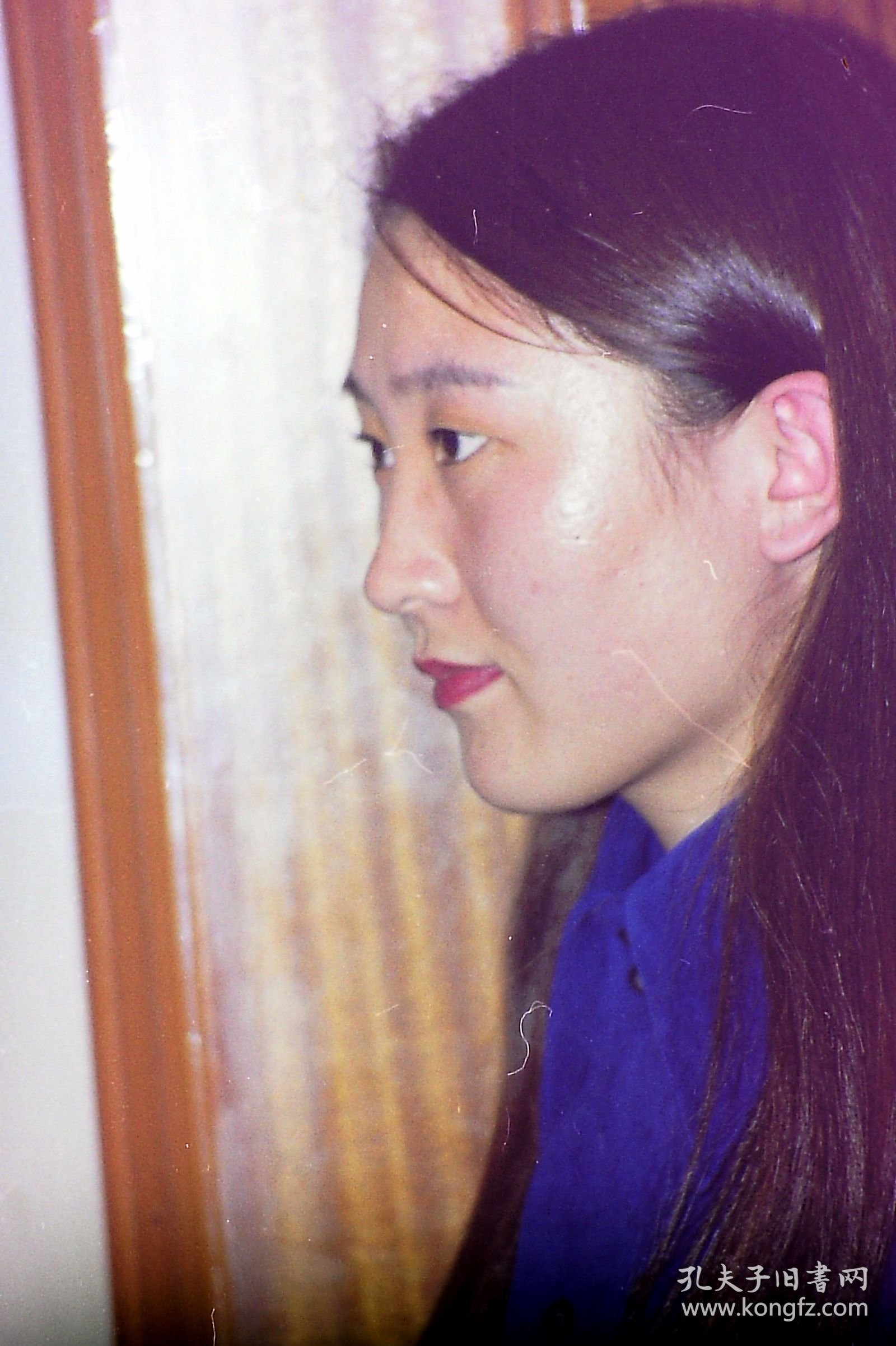 【135老底片】长发姑娘（只售底片，照片供参考）（100509）