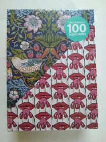 现货V&A Pattern: 100 Postcards  100张明信片图案设计