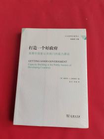 打造一个好政府：发展中国家公共部门的能力建设/公共管理名著译丛（全新未拆封）