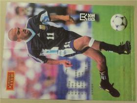 足球俱乐部海报（1999年第13期7月1）  八品   4开