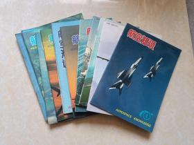航空知识（1995年1-12全）12本 16开 九品  航空知识杂志社